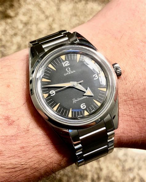 omega railmaster replica|omega railmaster 1957 for sale.